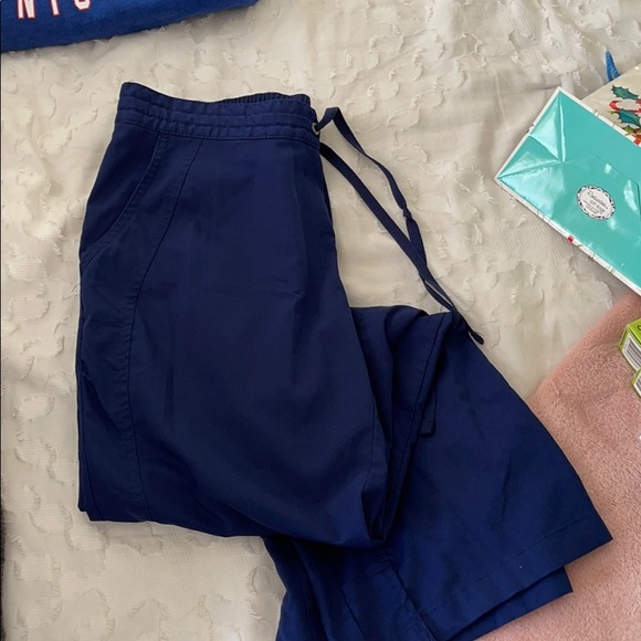 Navy scrub pants